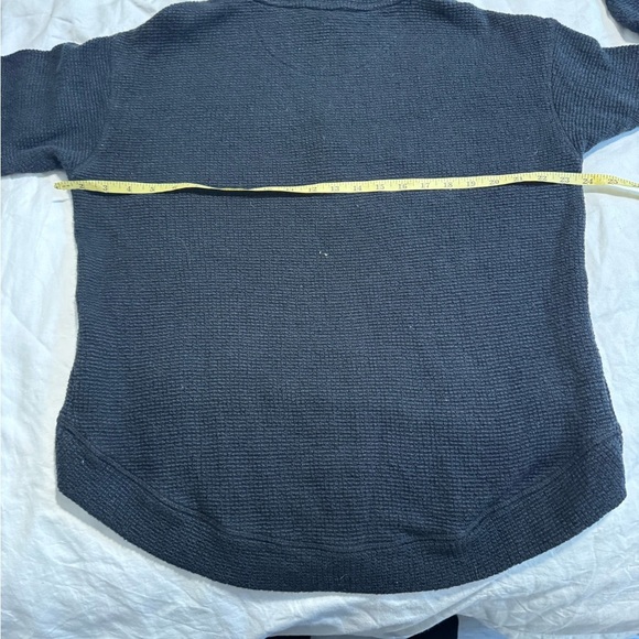 Sweaty Betty Women's Restful Boucle Textured Half Zip Pullover Sweatshirt Size 4 - Picture 13 of 16